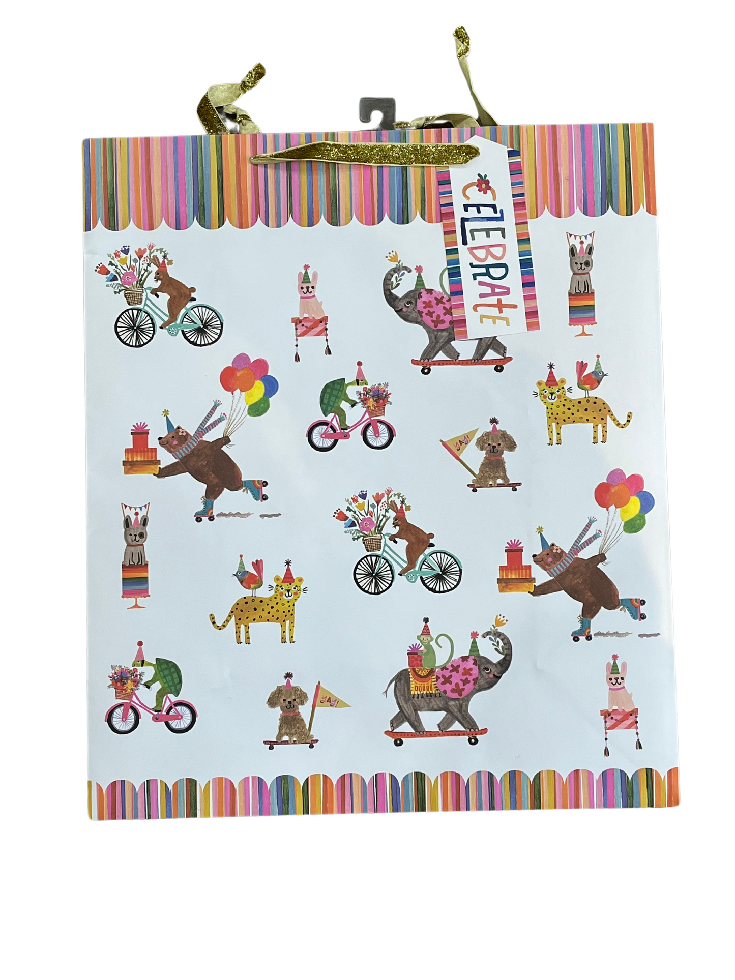 Birthday Menagerie Jumbo Gift Bag