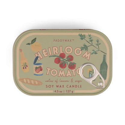 Bistro Tin Candle Heirloom Tomato