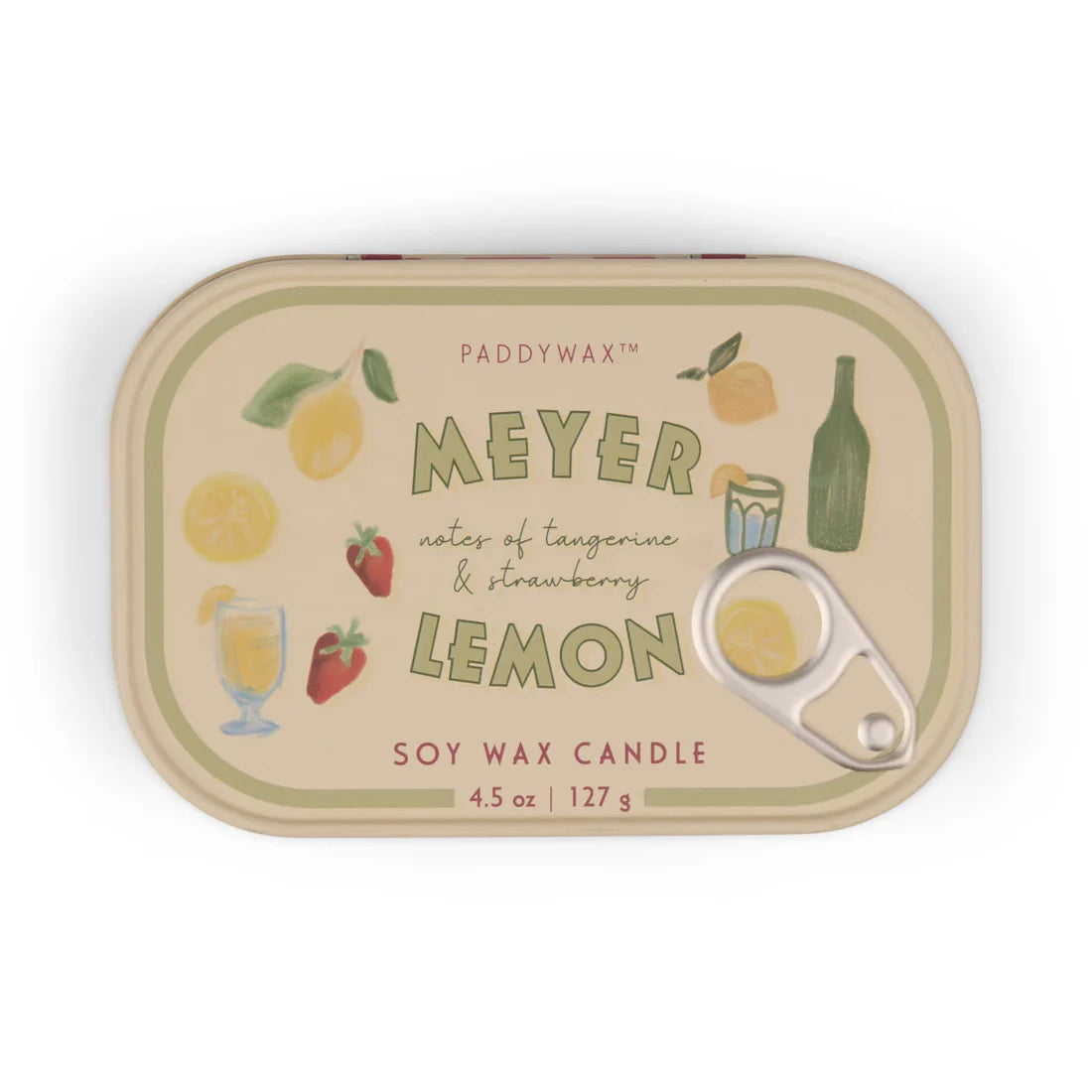 Bistro Tin Candle Meyer Lemon