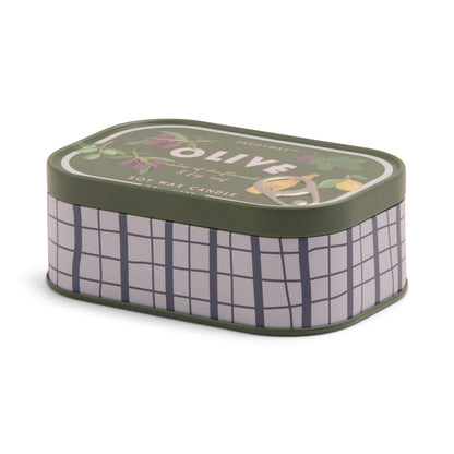 Bistro Tin Candle Fig + Olive
