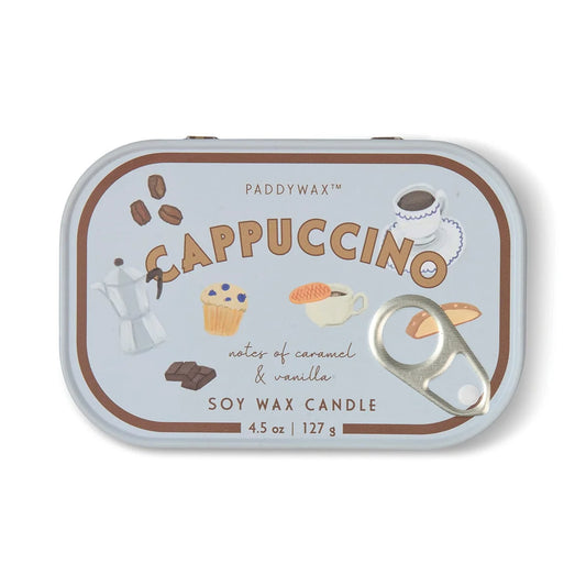 Bistro Tin Candle Cappuccino