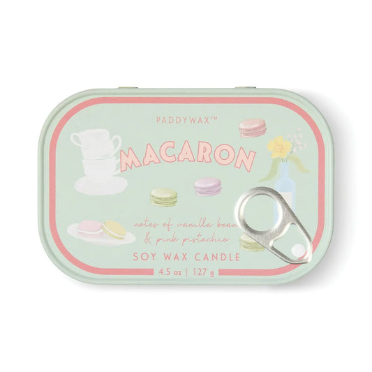 Bistro Tin Candle Macaron