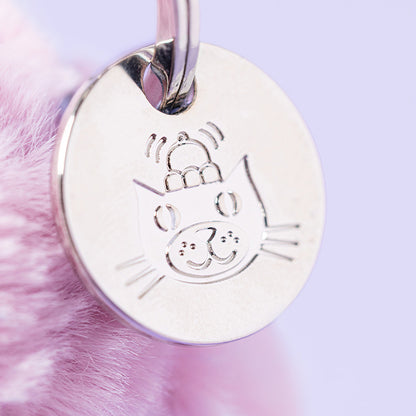 Thistlepop Blossom Luxe Bunny Bag Charm