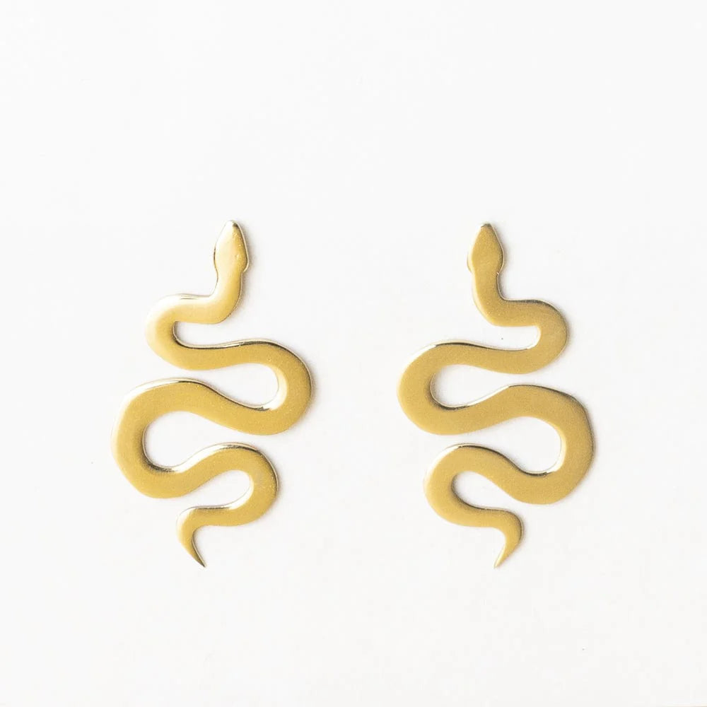 Kara Snake Earrings