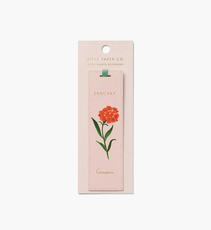 Birth Month Bookmark — January