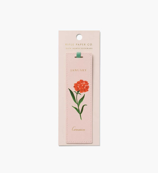 Birth Month Bookmark — January