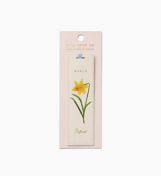 Birth Month Bookmark — March