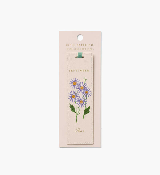 Birth Month Bookmark — September