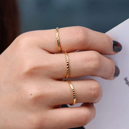 Brit Ring Set Gold
