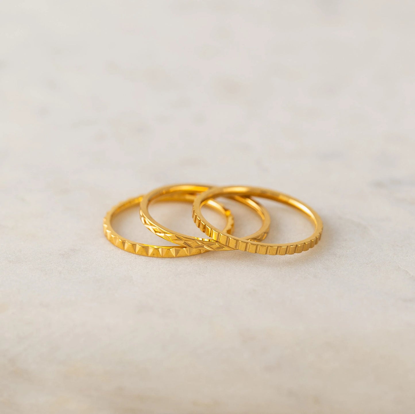 Brit Ring Set Gold