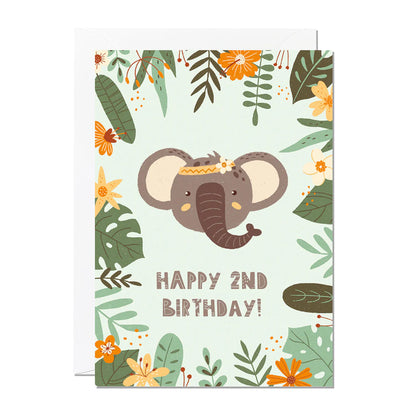 2nd Birthday Card