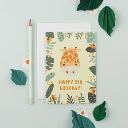 3rd Birthday Card