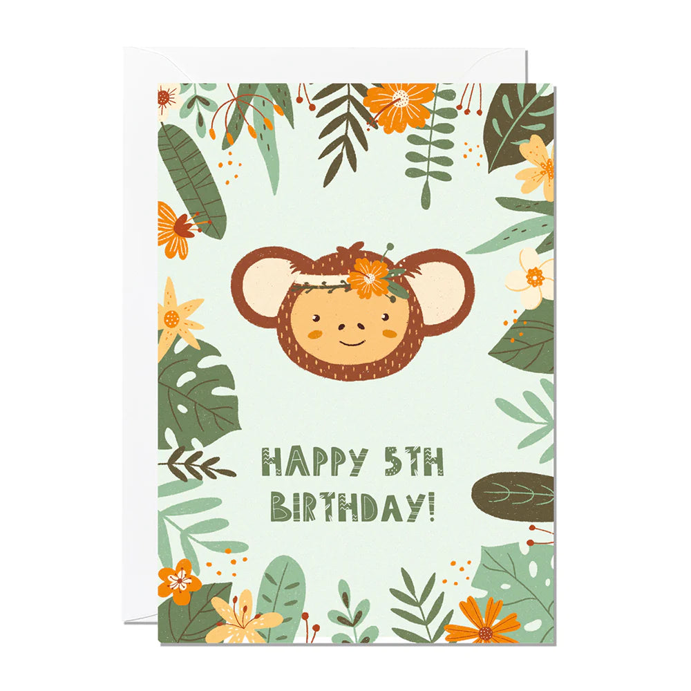 5th Birthday Card