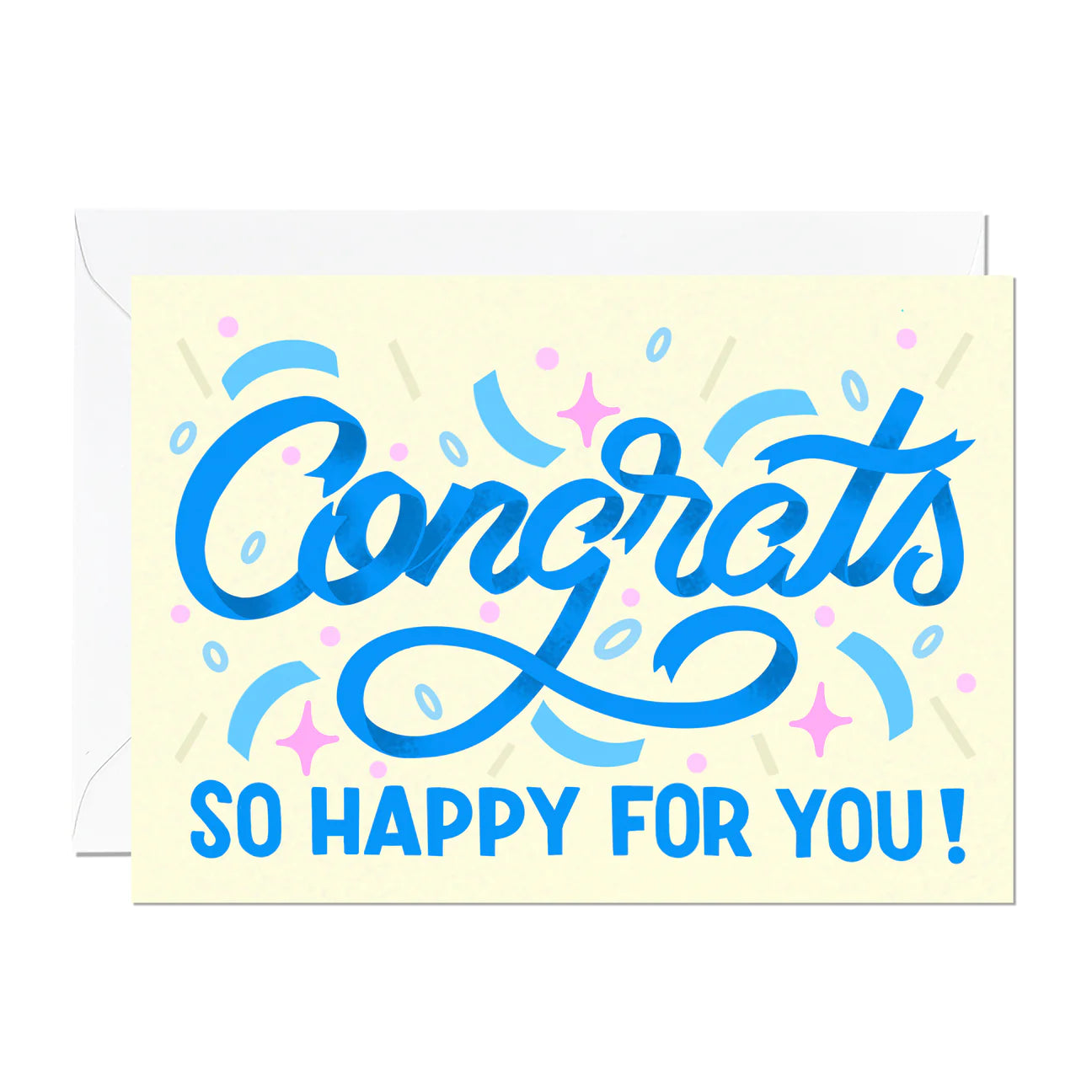 Congrats So Happy For You Card