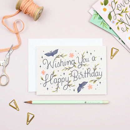 Wishing You A Happy Birthday Card