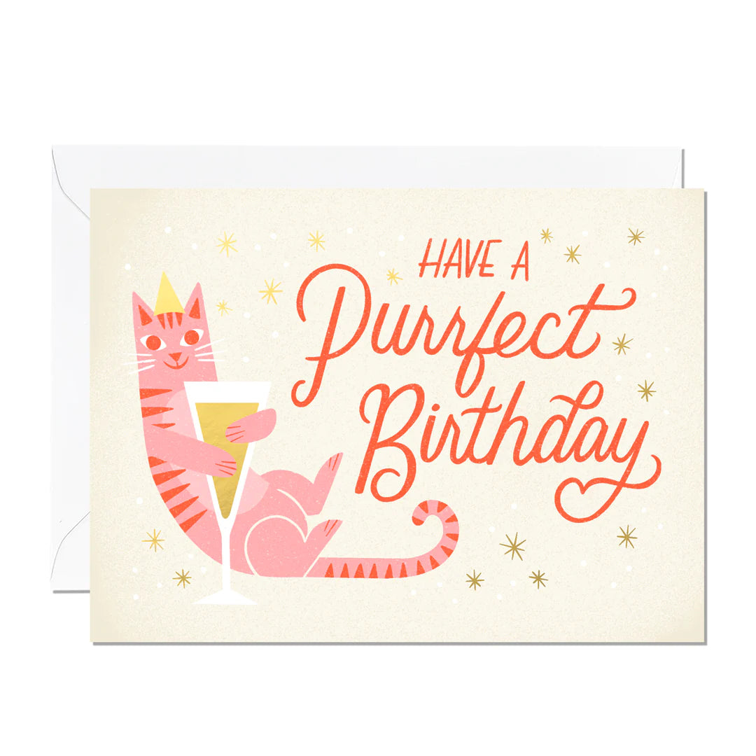 Birthday Cat Card