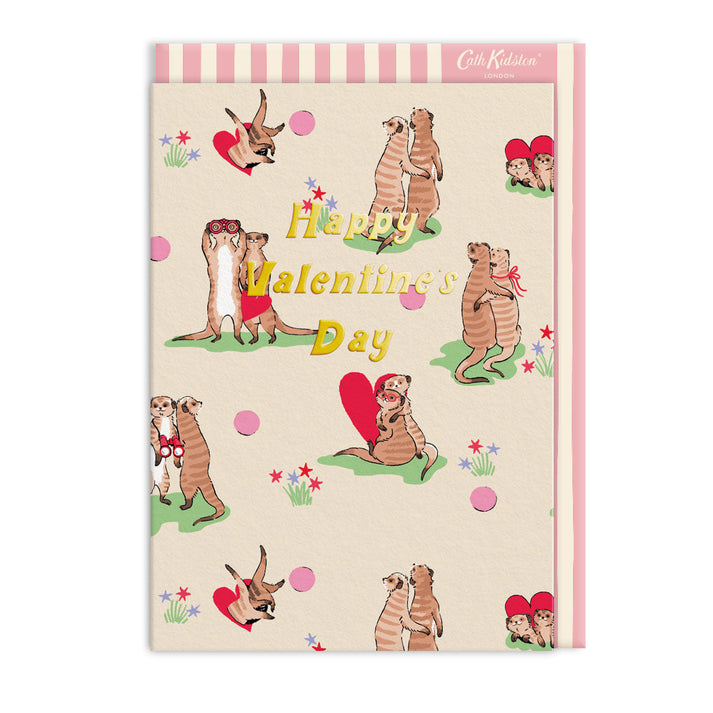 Valentine Meerkats Card