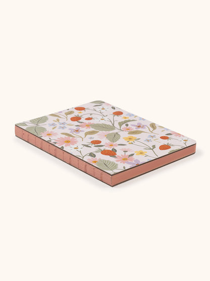 Blossoming Berries Medium Coptic-Bound Journal