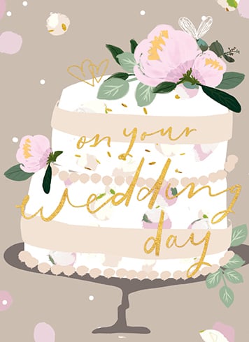 Wedding Cake Card