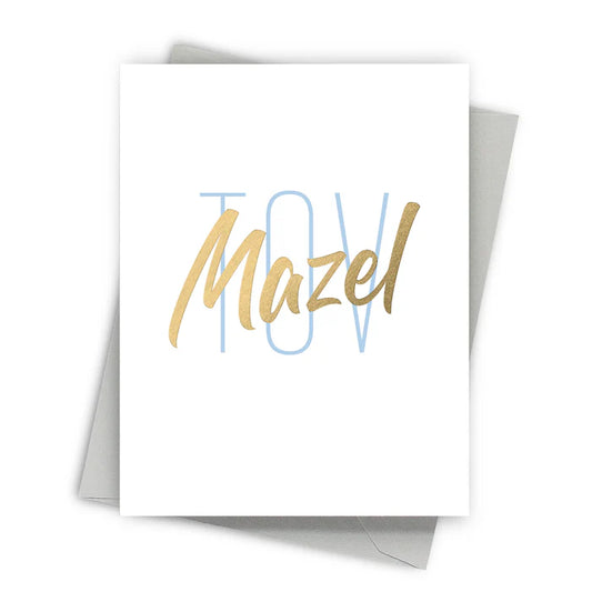 Modern Mazel Tov Card