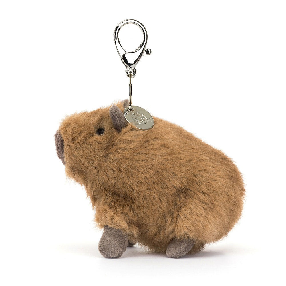 Clyde Capybara Bag Charm Plush Toy