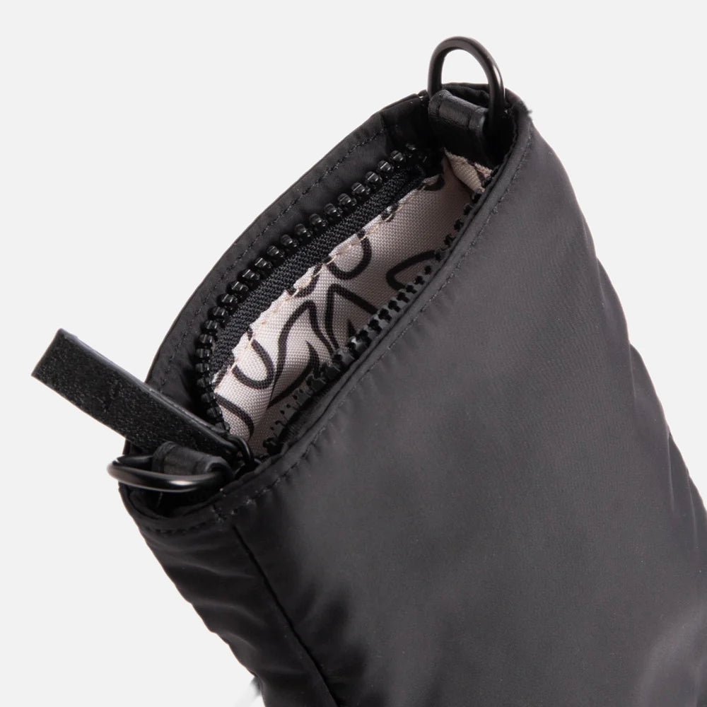 Black Padded Phone Bag