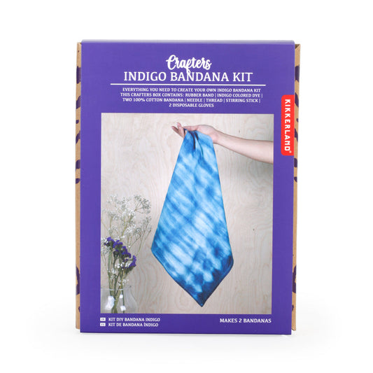 Crafters Indigo Bandana Kit