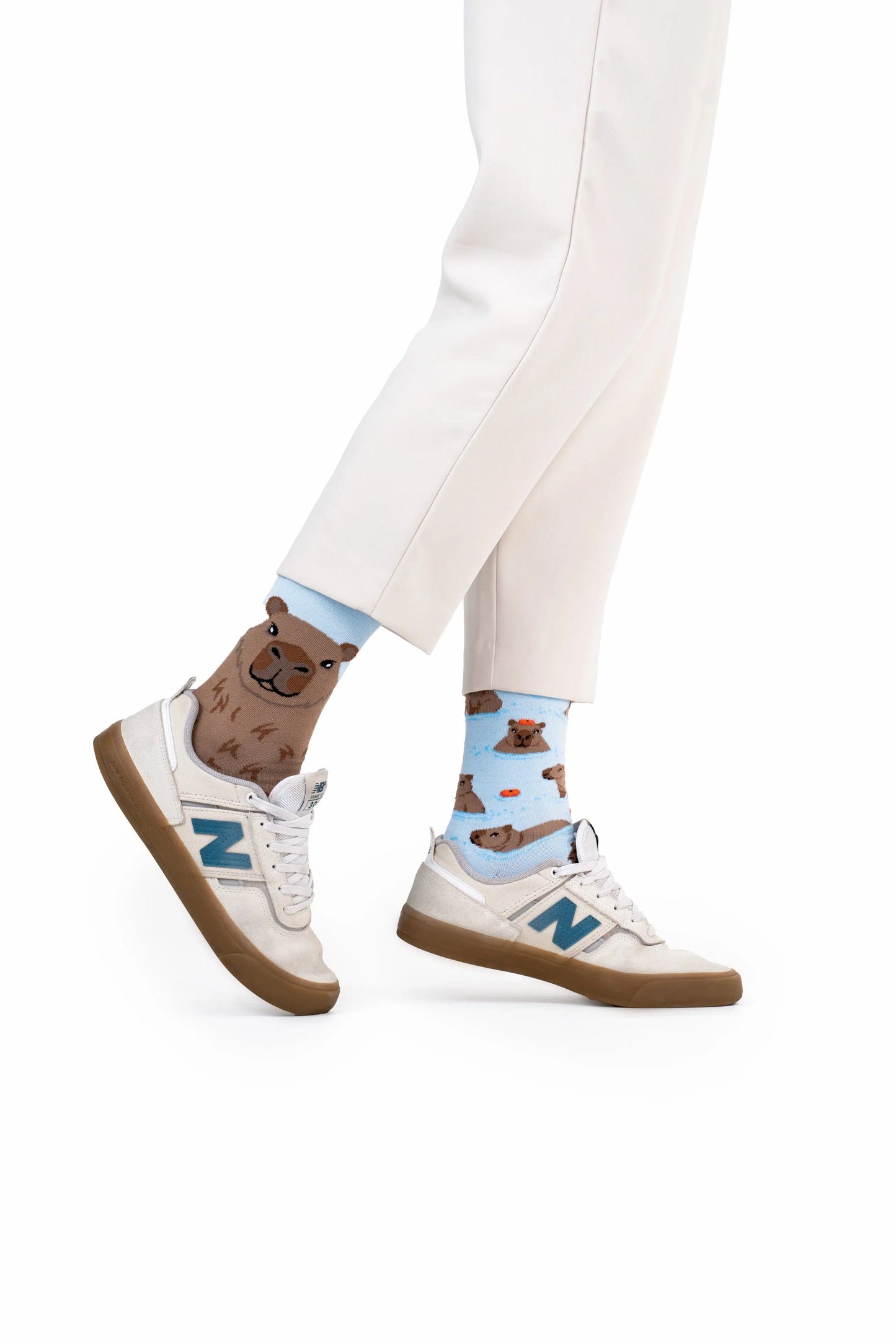 Capybara Crew Socks