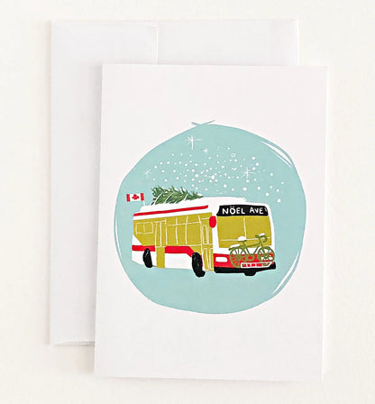 TTC Bus Holiday Card