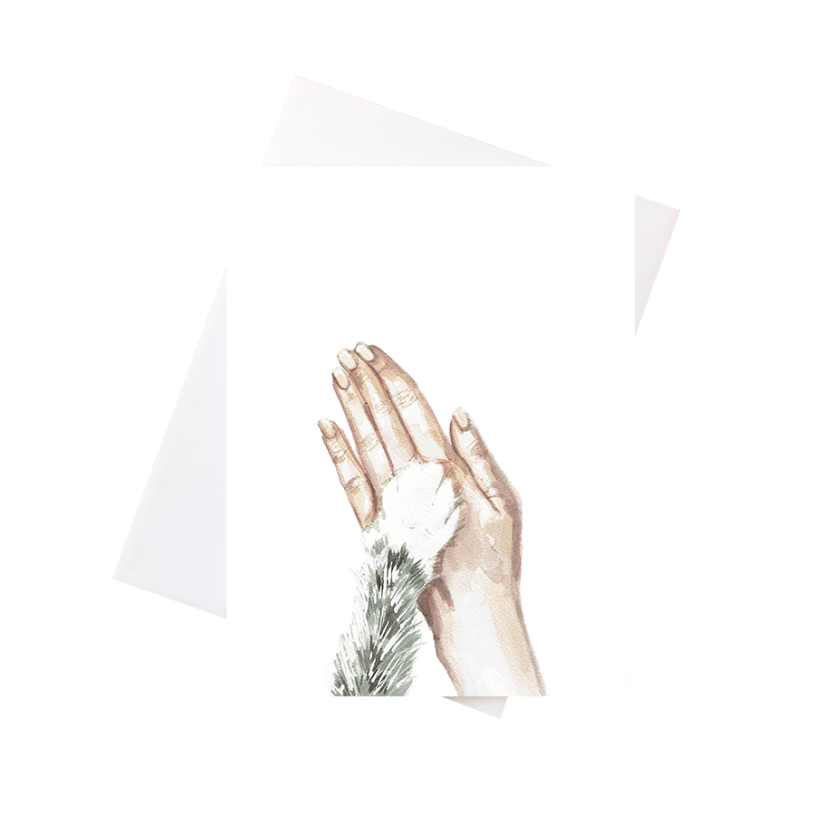 Cat Paw Card