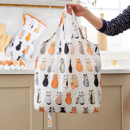 Cats In Waiting Roll-up Bag