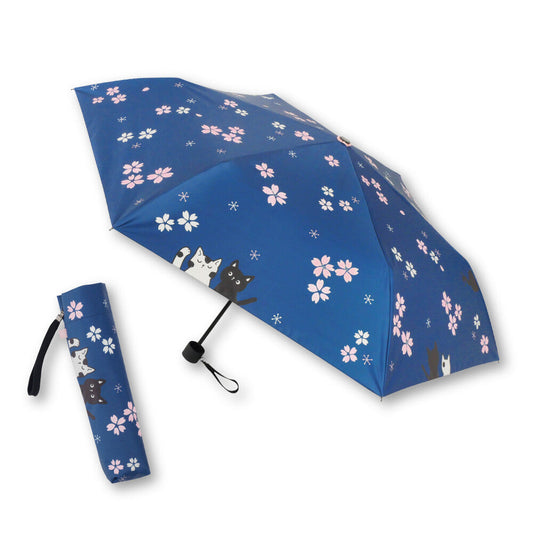 Cherry Trees All-Weather Foldable Umbrella – UV & Sun Protection