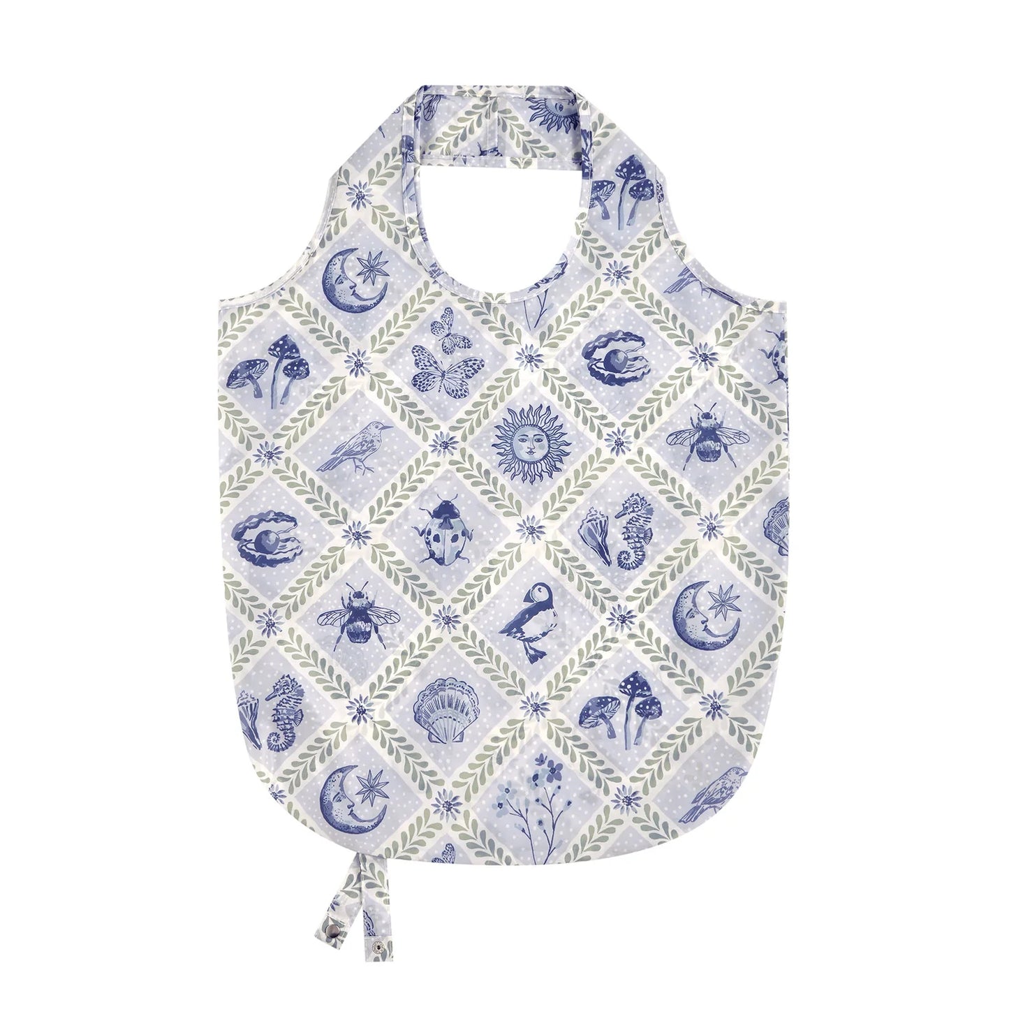 Coastal Treasures Roll-up Bag