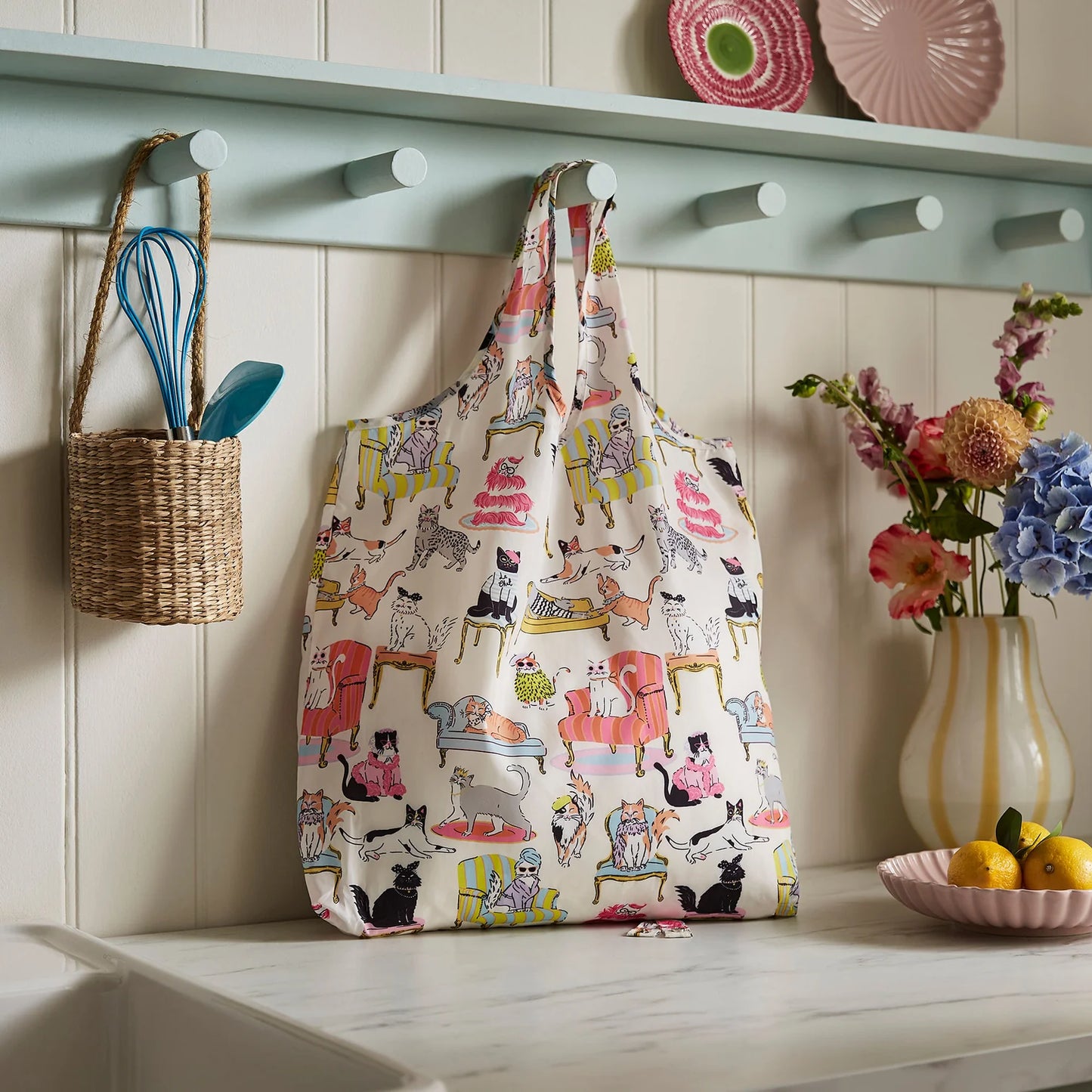 Cool Cats Roll-up Bag