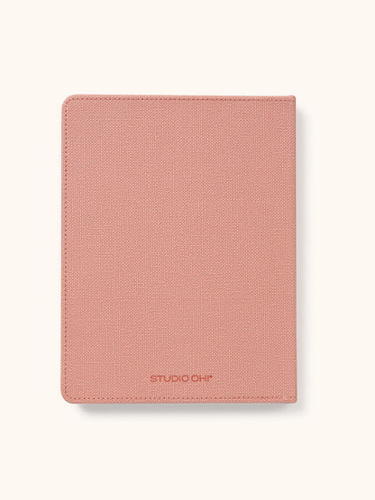 Coral Pink Dalton Cell Phone Stand Notebook