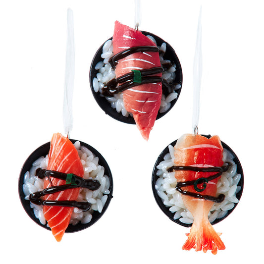 Sushi Rice Bowl Ornament