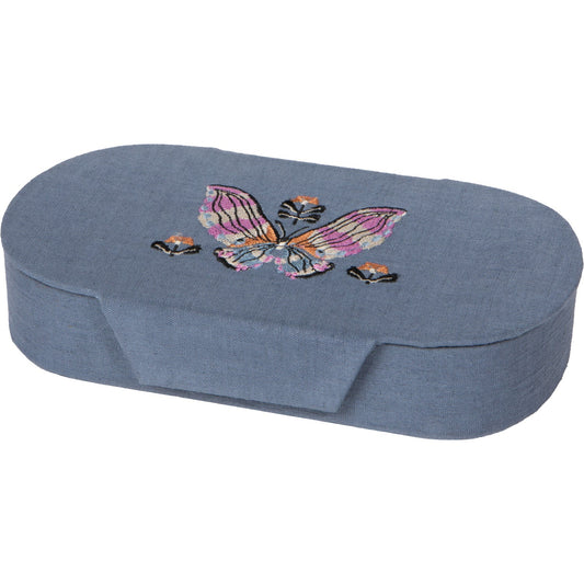 Aurora Embroidered Jewelry Box