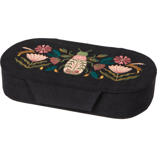 Amulet Embroidered Jewelry Box