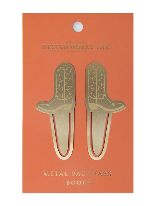 Metal Page Tabs Boots