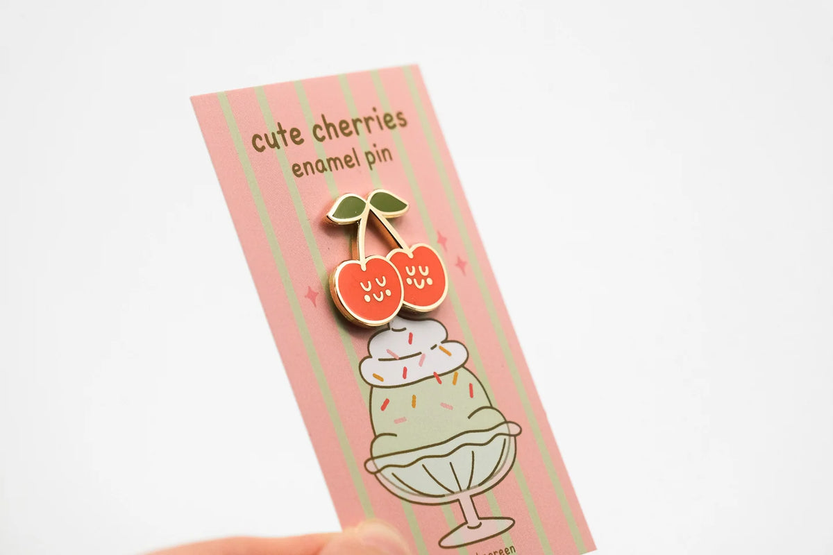 @19 Cute Cherries Enamel Pin
