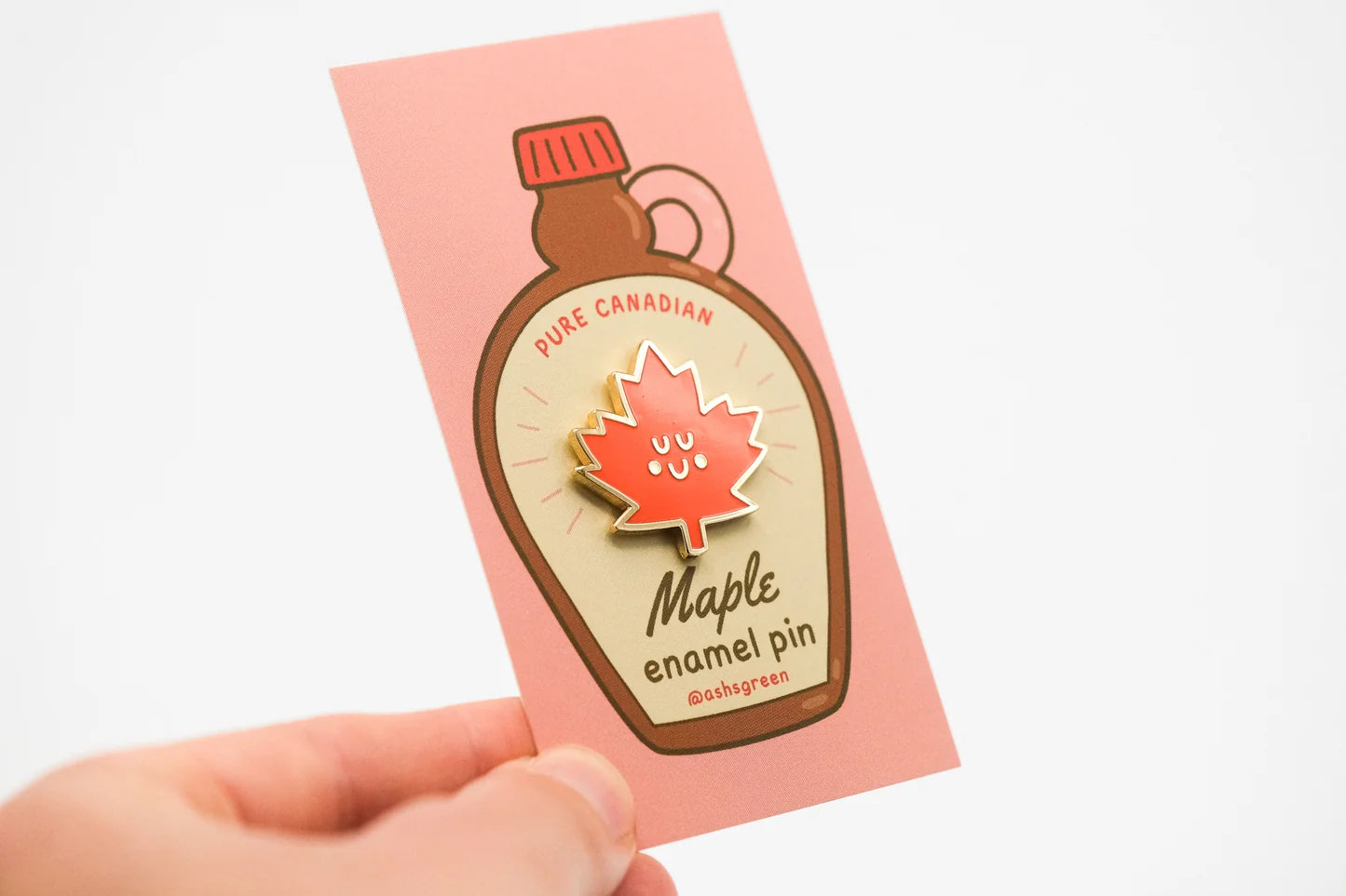 @33 Maple Enamel Pin