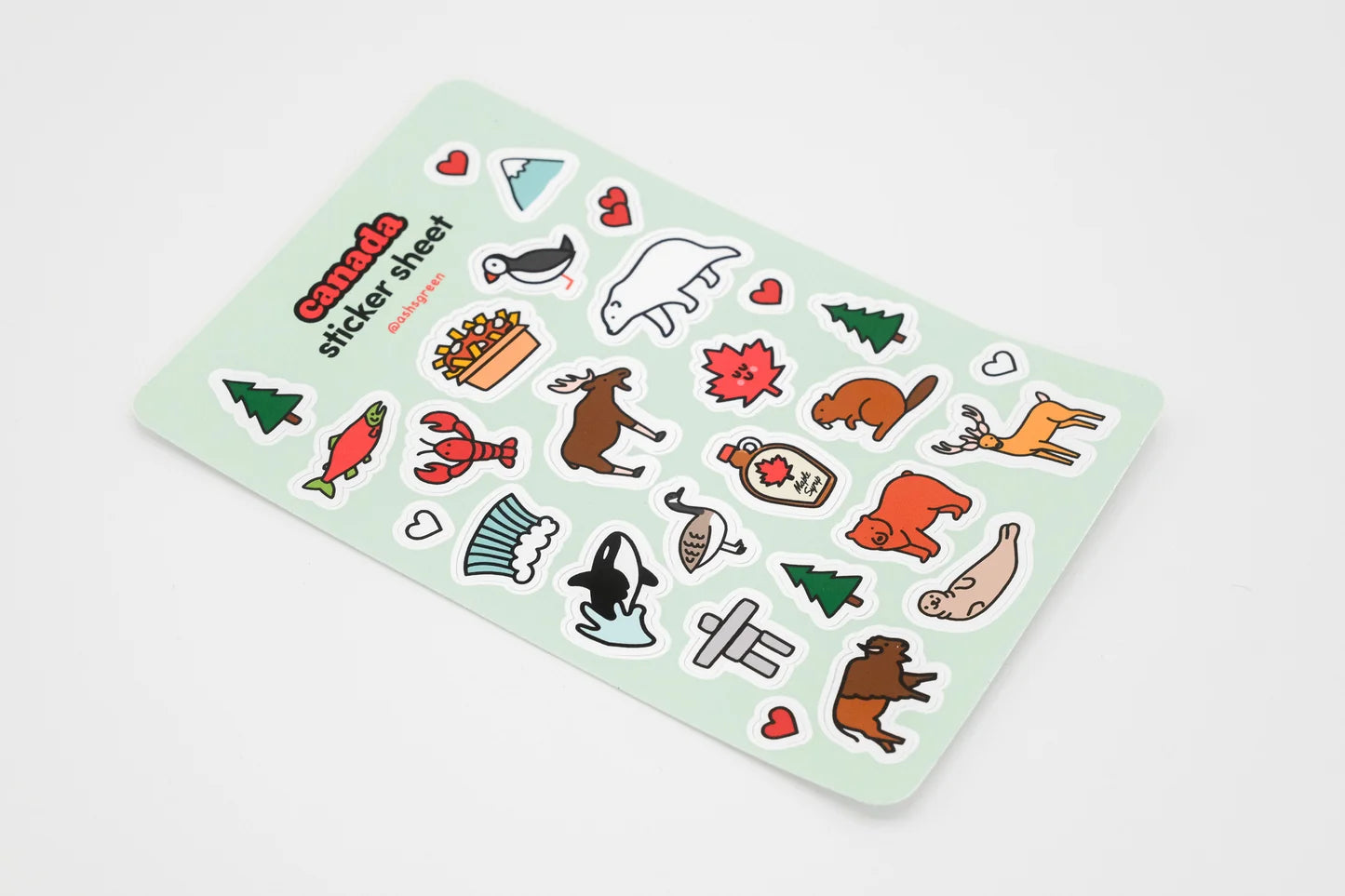 Canada Sticker Sheet