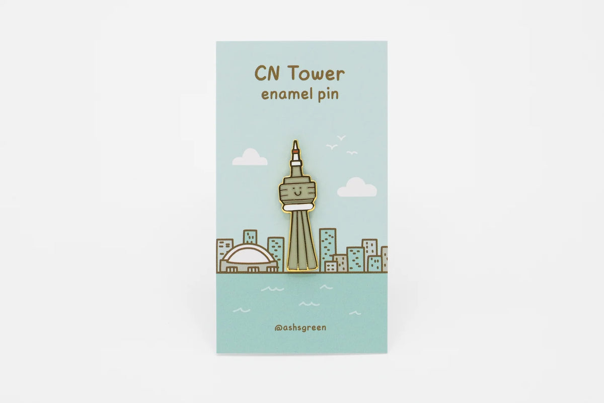 @28 CN Tower Enamel Pin