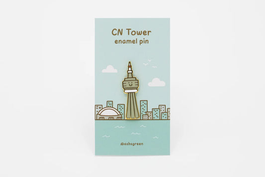 @28 CN Tower Enamel Pin