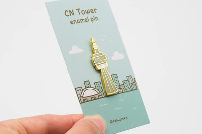 @28 CN Tower Enamel Pin
