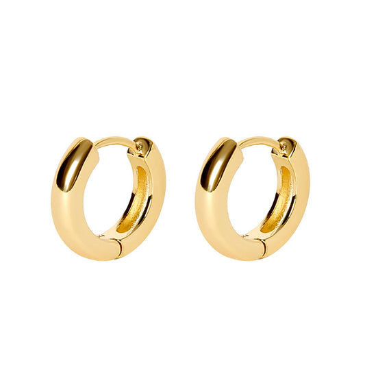 Natasha Gold Hoop Earrings