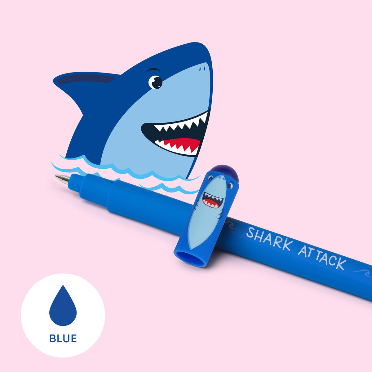 Animal Head Erasable Pen - Shark