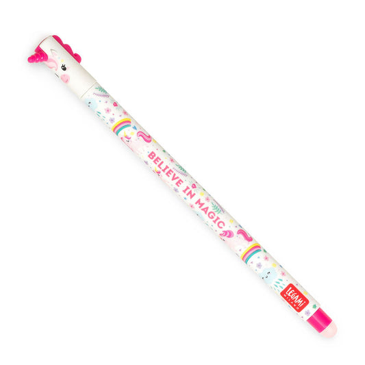 Animal Head Erasable Pen - Unicorn