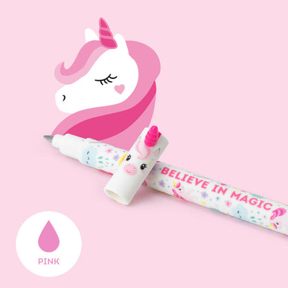 Animal Head Erasable Pen - Unicorn