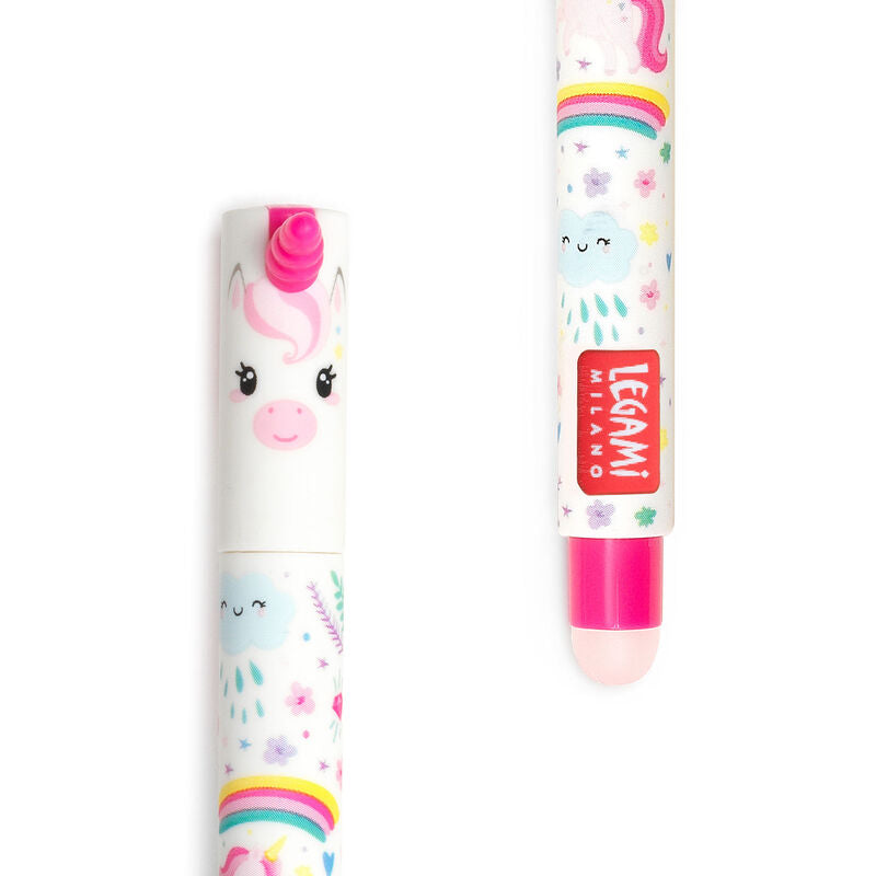 Animal Head Erasable Pen - Unicorn